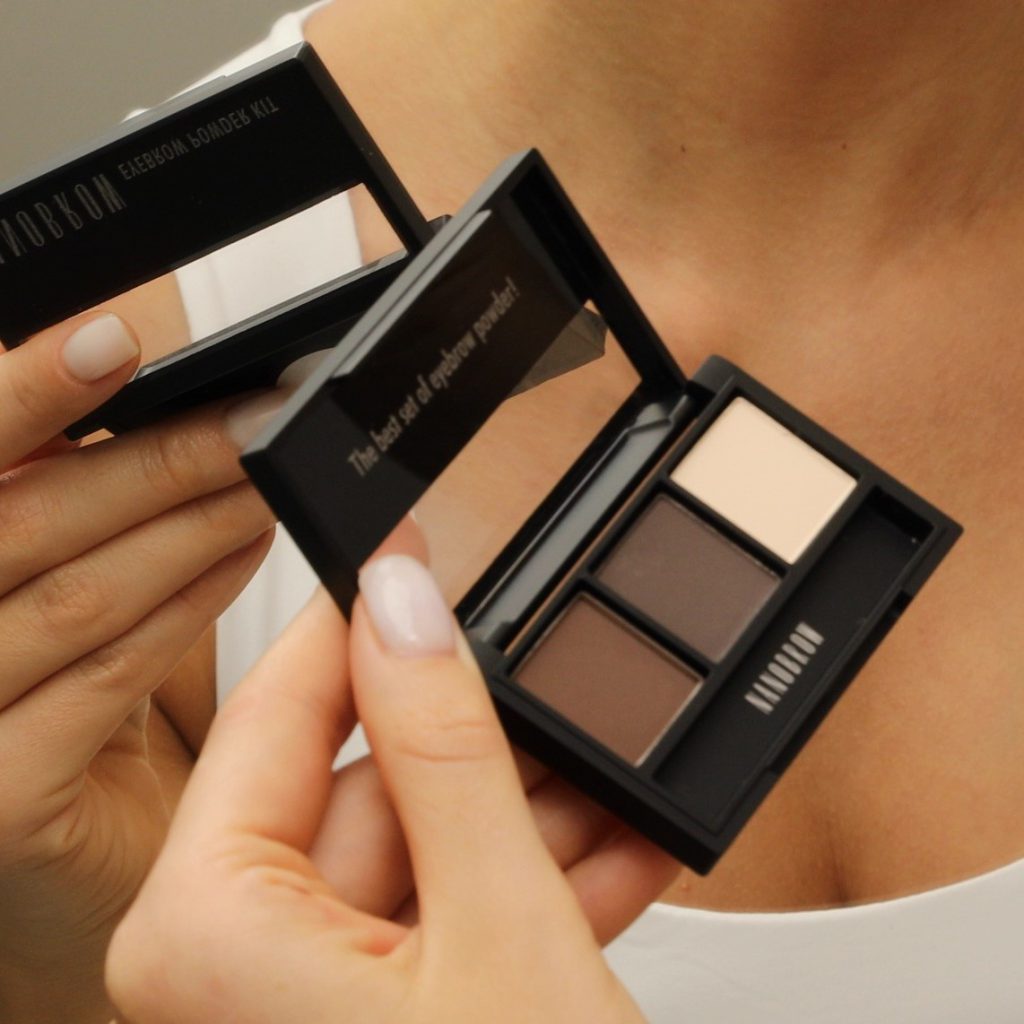 Haltabers Make-up mit Nanobrow Eyebrow Powder Kit